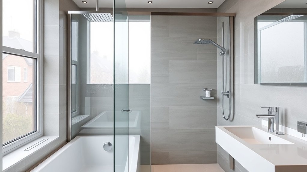 Semi-Frameless Shower Screens Uxbridge